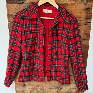 Vintage Pendleton Plaid Jacket